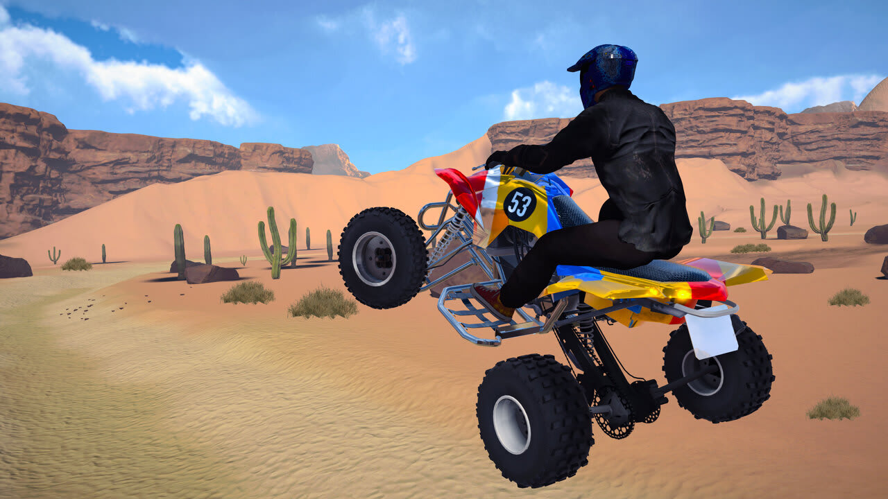 ATV Monster Racing Simulator Rally Cross 8