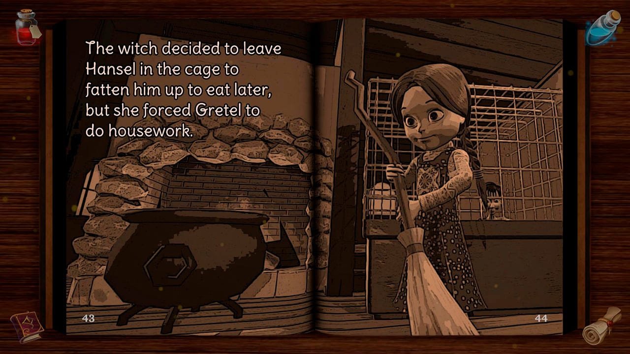 Hansel and Gretel: Interactive Book 6