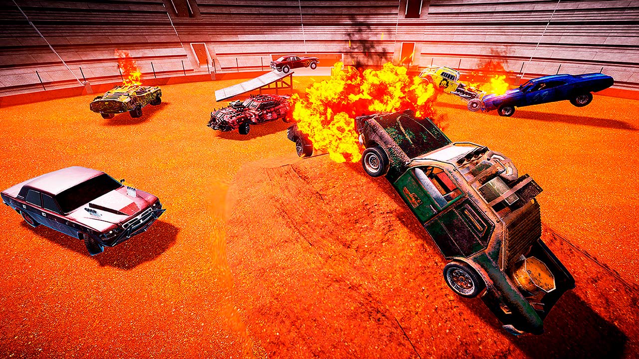 Heavy Car Battle - Demolition Derby 6