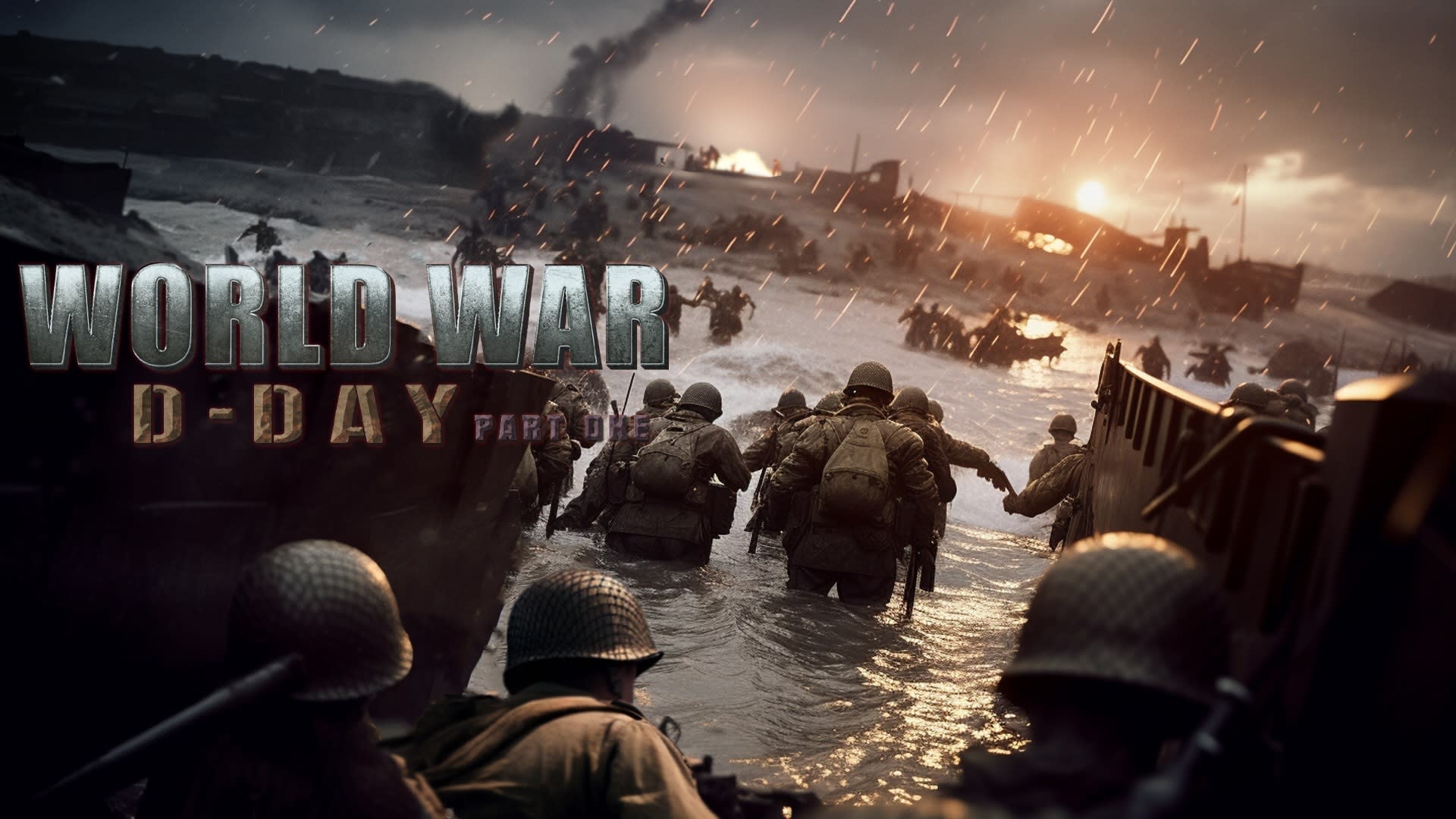 World War: D-Day PART ONE 1