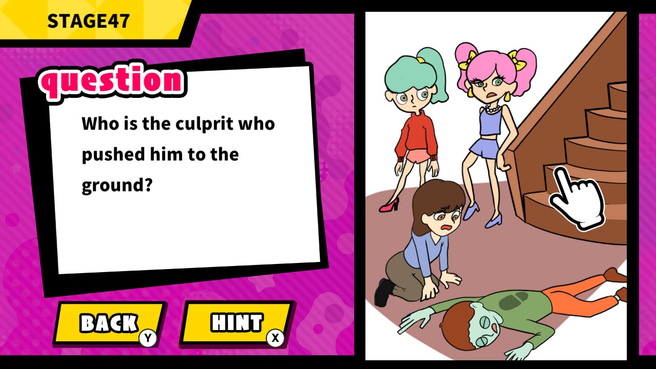 Mystery Solving! BrainQuiz 4