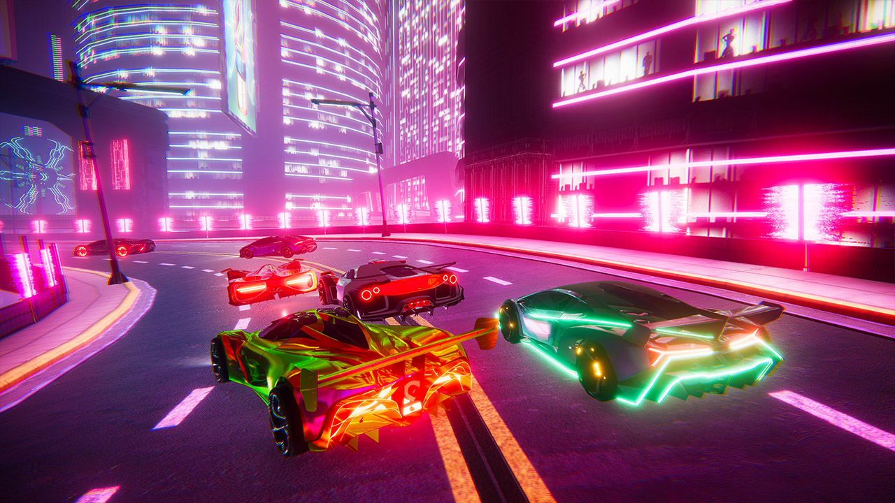 Neon Drifter - Cyber Racing 5