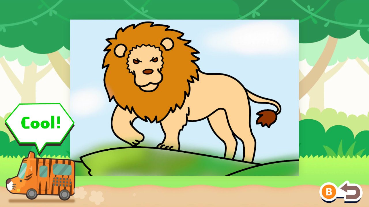 Coloring book series Zoo 6