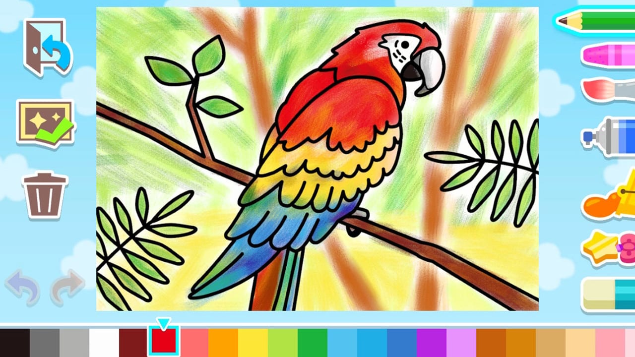 Coloring book series Zoo 2