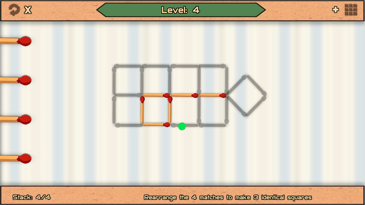 Matches Puzzle 2: Classic Logic Arcade 5