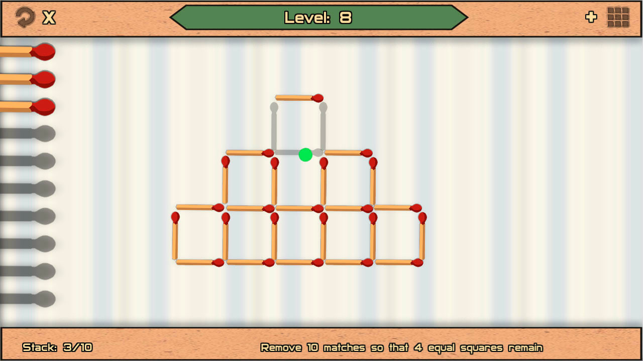 Matches Puzzle 2: Classic Logic Arcade 3