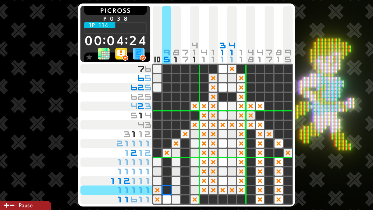 PICROSS S NAMCO LEGENDARY edition 6