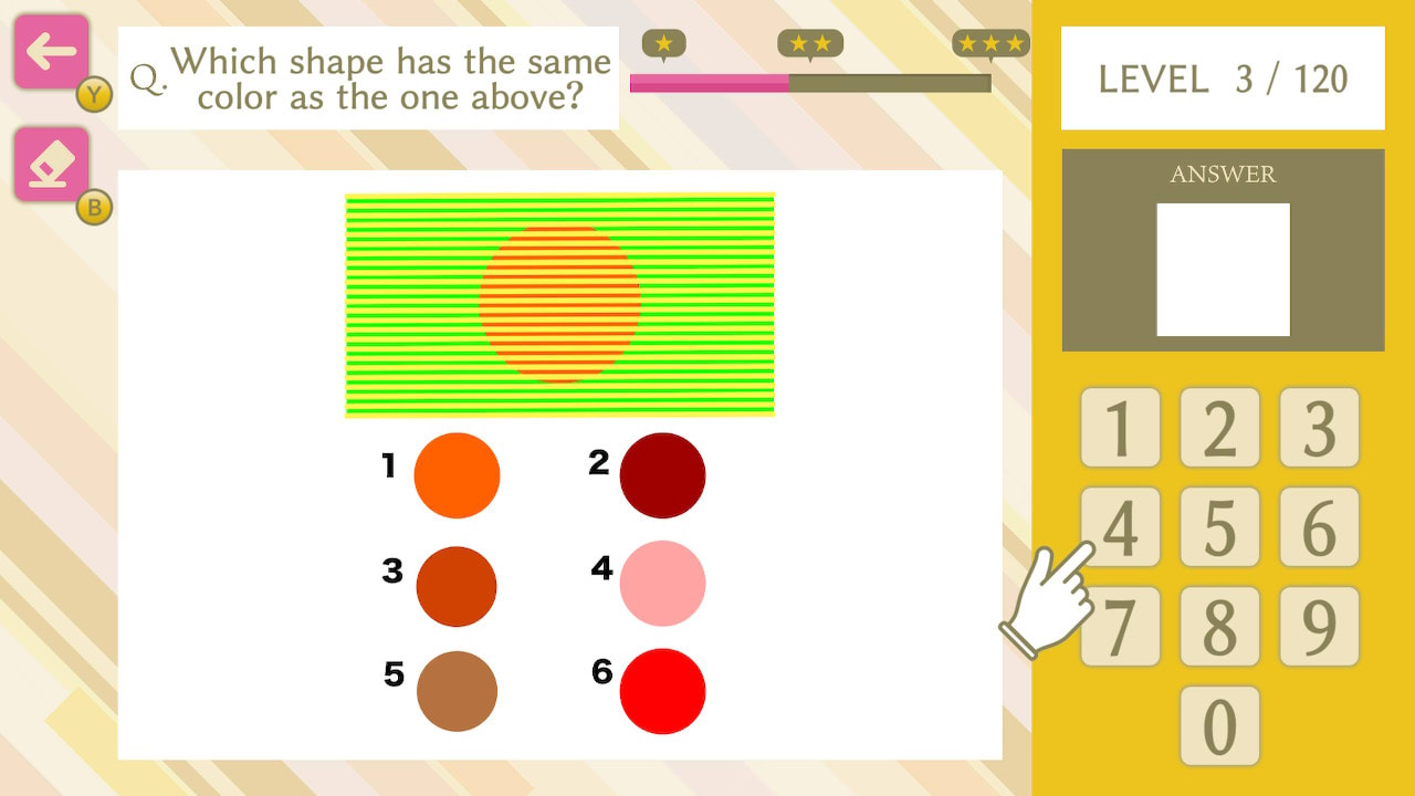 Simple Number-Based Color Sense IQ Test 3