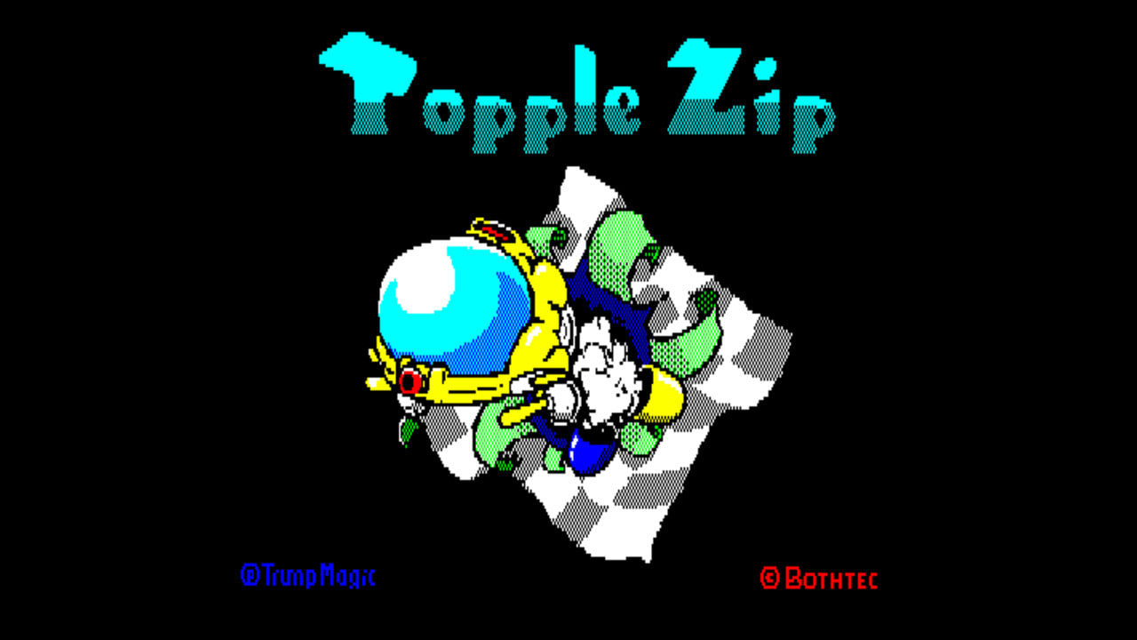 EGGCONSOLE TOPPLE ZIP PC-8801 2