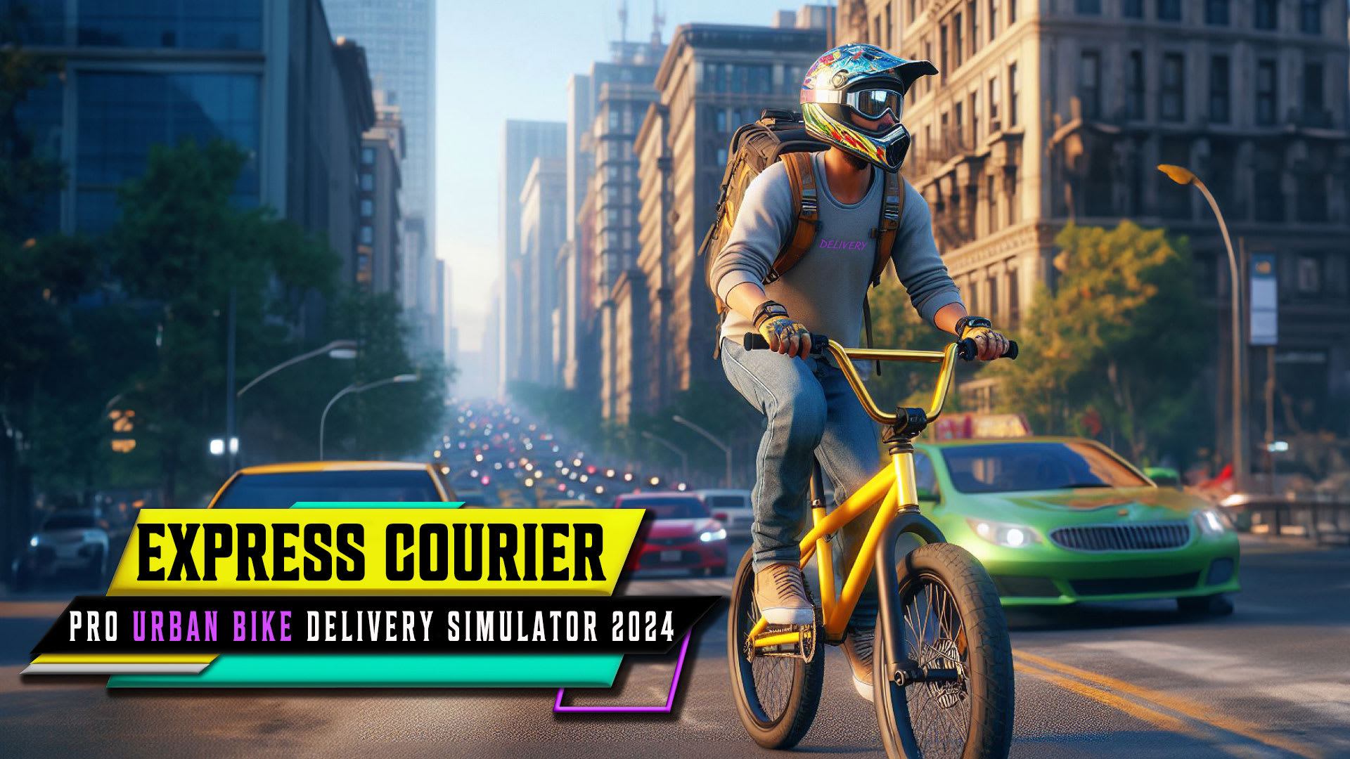 Express Courier Pro: Urban Bike Delivery Simulator 2024!  1