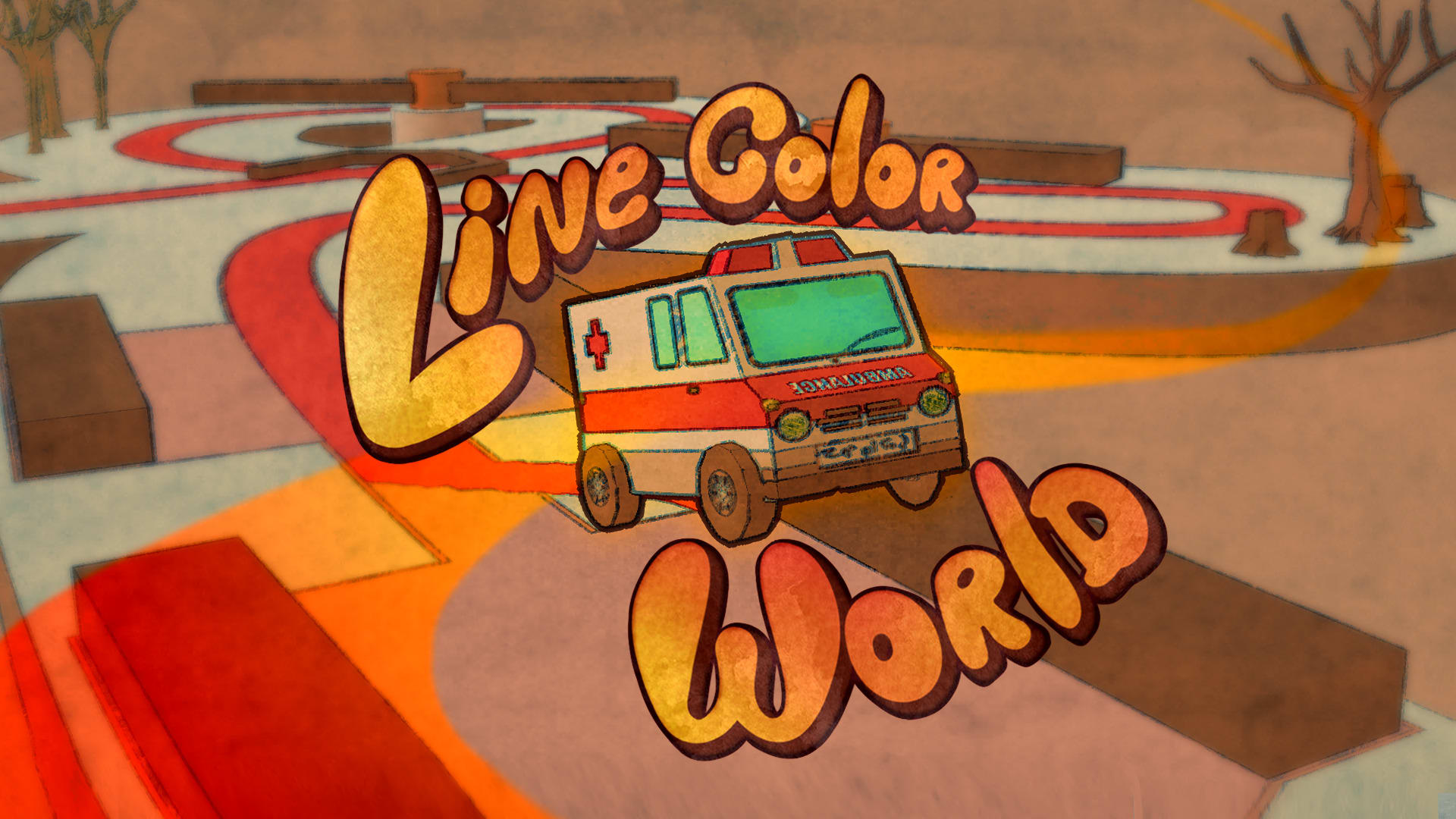 Line Color World 1