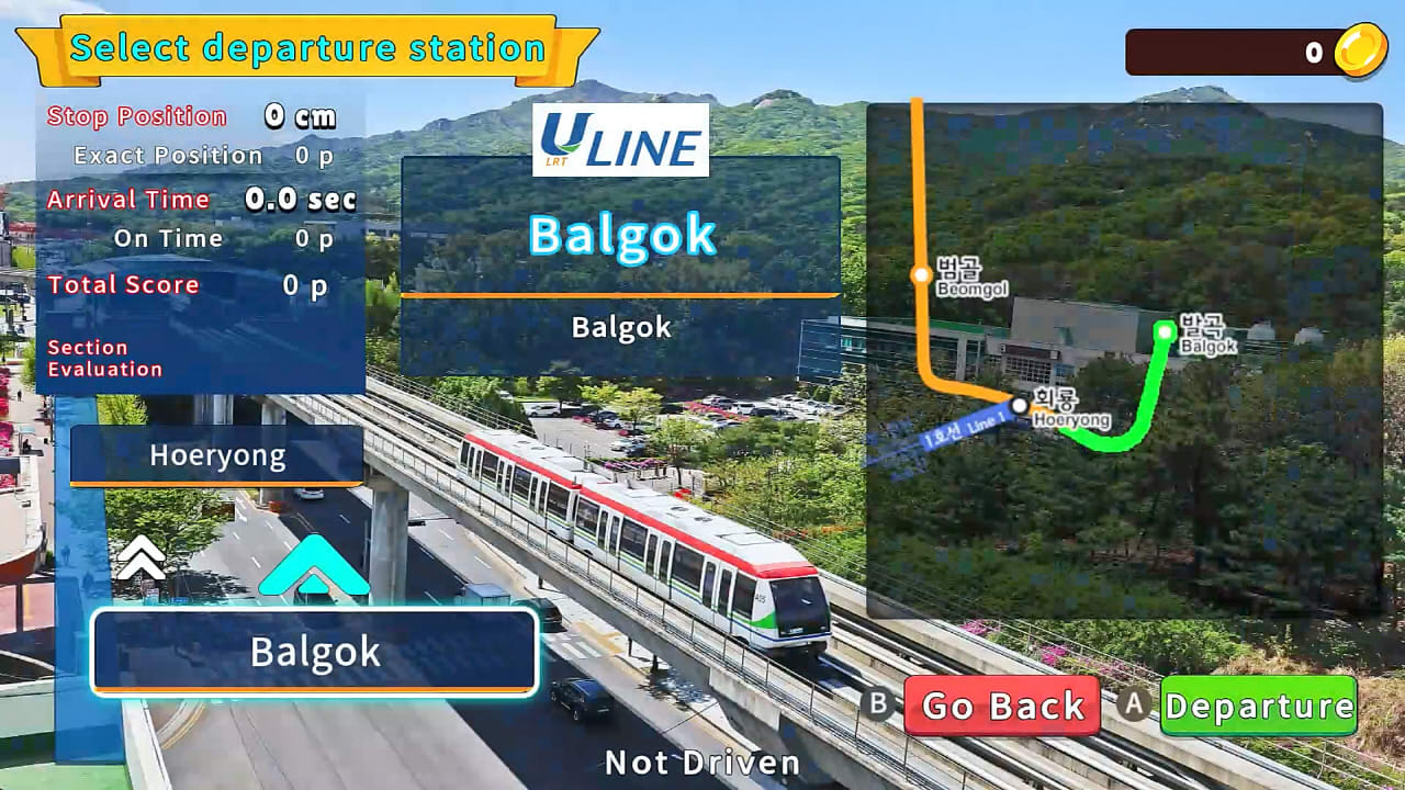 Korean Rail Driving Tour - LRT Uijeongbu 4