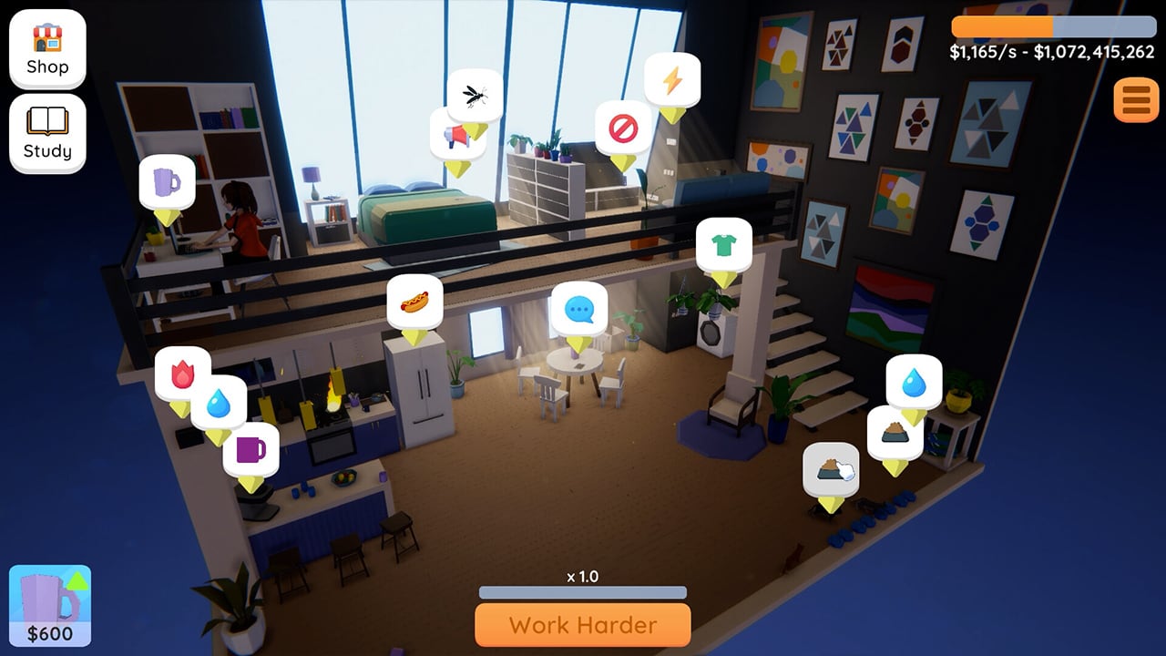 Home Office Simulator - Ayame Life Sim 7