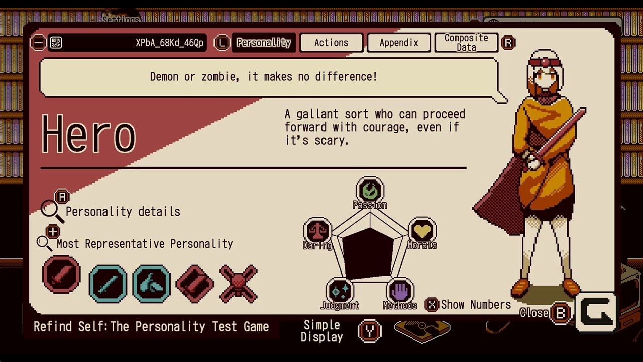 Refind Self: The Personality Test Game 7