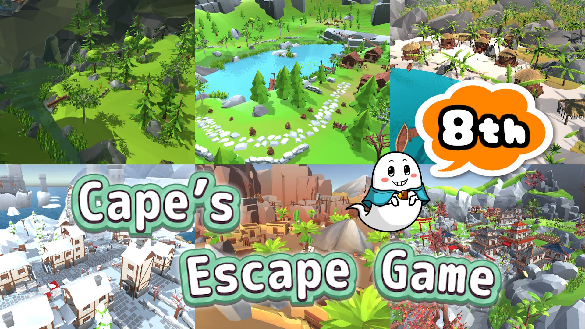 Cape’s Escape Game 8th Room 1