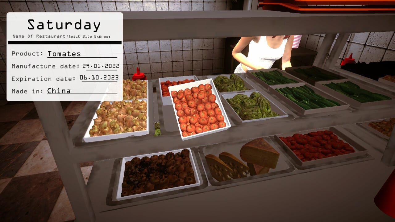 Restaurant Health Inspection Simulator: Sanitary Service 3