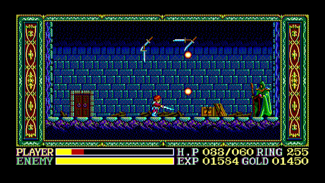 EGGCONSOLE WANDERERS FROM Ys PC-8801mkIISR 4