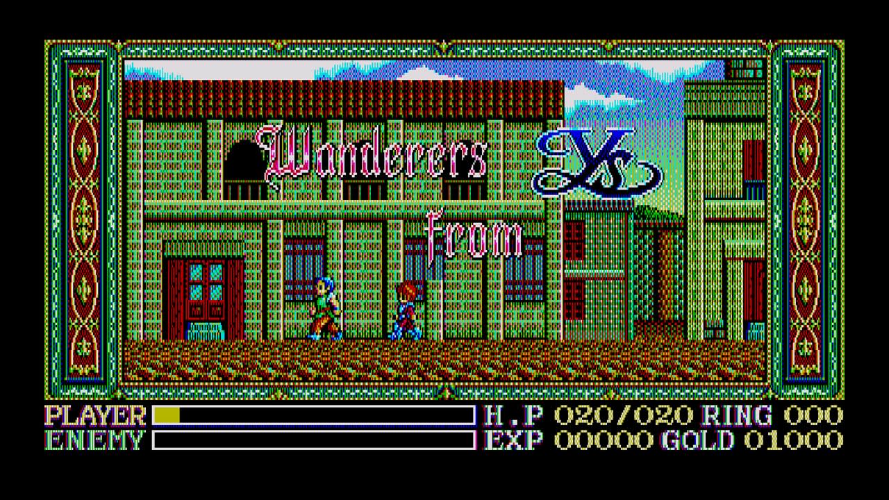 EGGCONSOLE WANDERERS FROM Ys PC-8801mkIISR 3