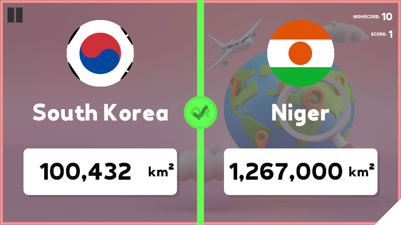 Which Country Is Larger? 7