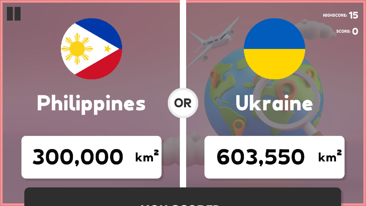 Which Country Is Larger? 6