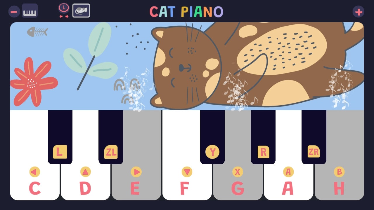Cat Piano 4