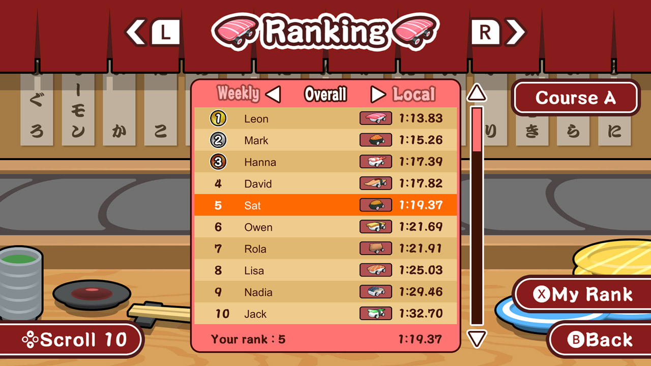 SUSHI Race 8