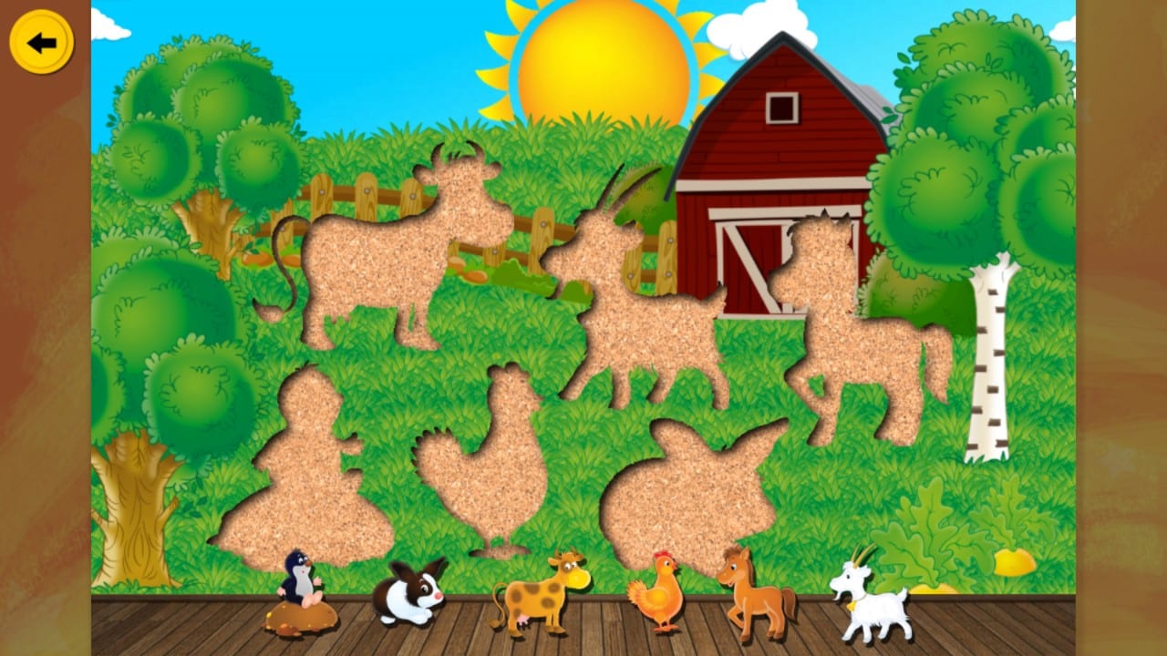 Puzle animales clearance