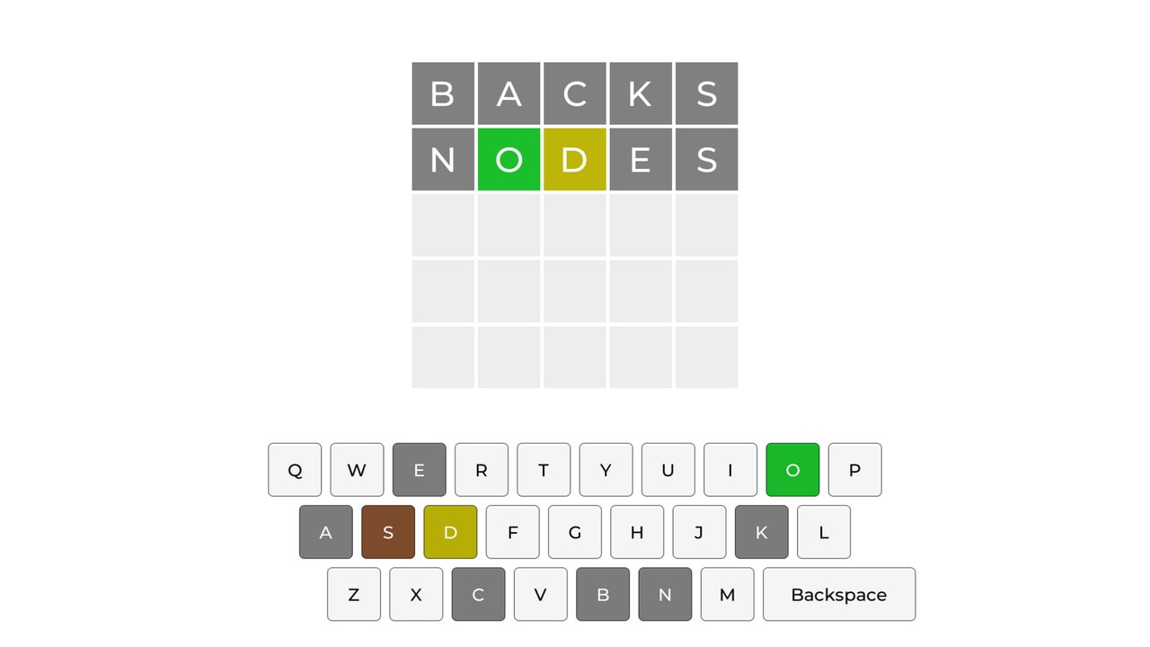 Word Guess 5