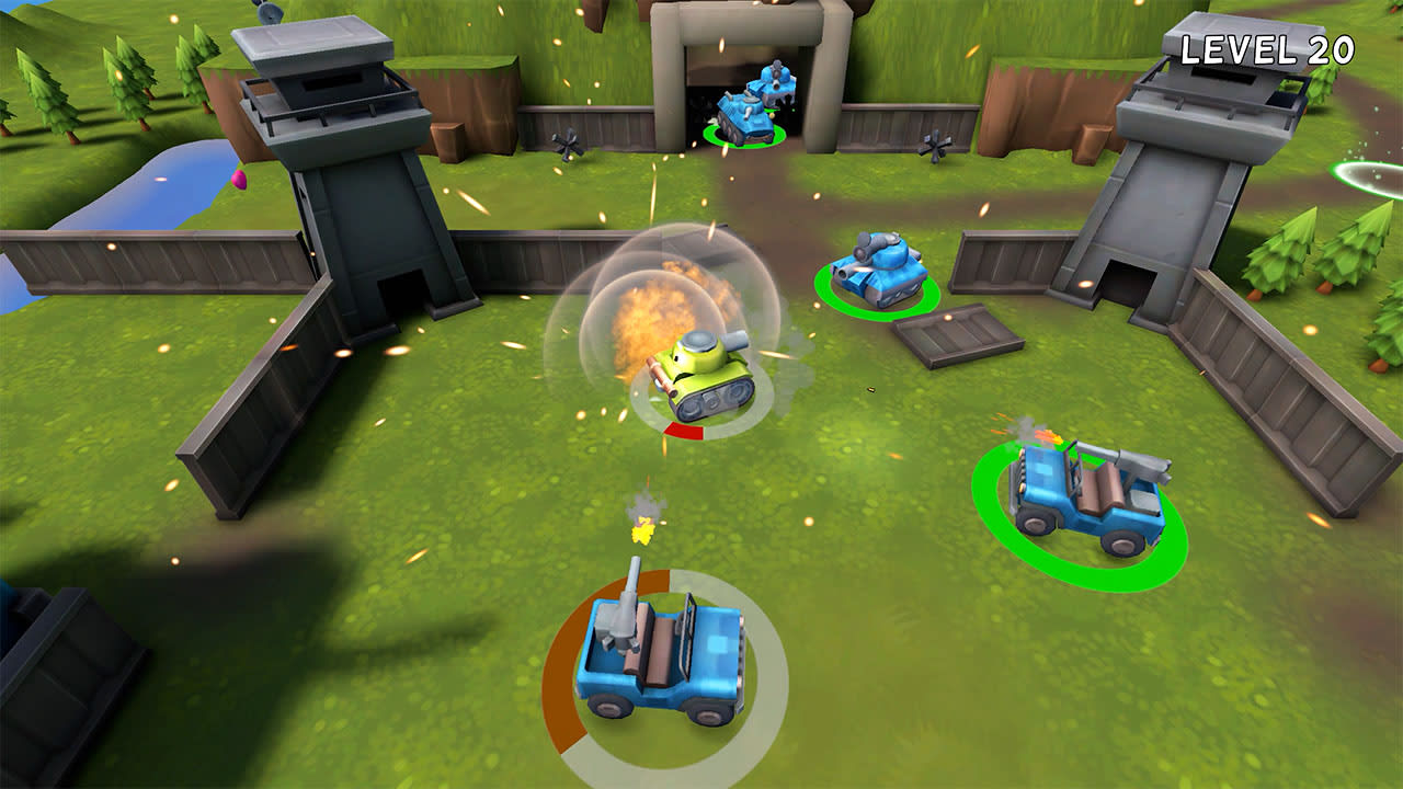 Arcade Tanks World: Tank Battle Simulator 2