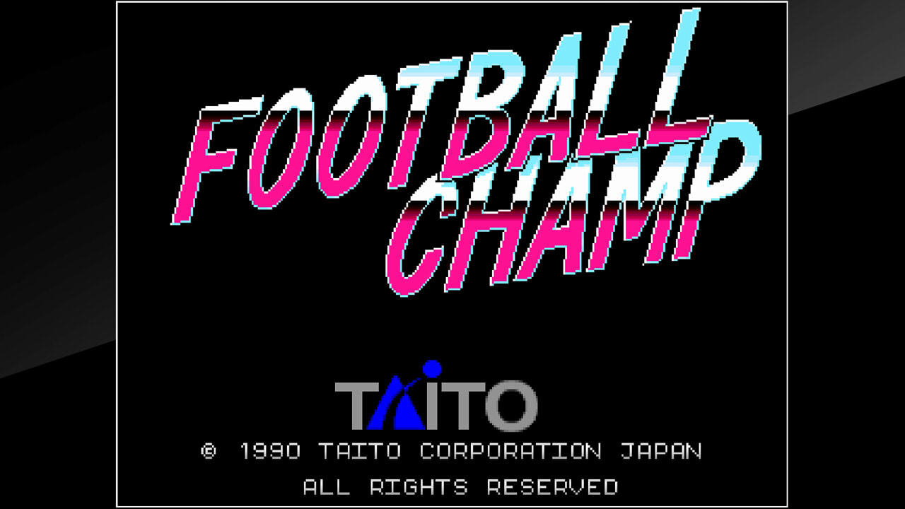 Arcade Archives FOOTBALL CHAMP 2