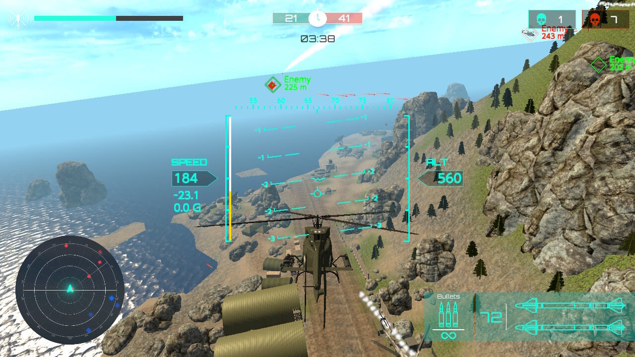 Helicopter Battle Arena Simulator 7