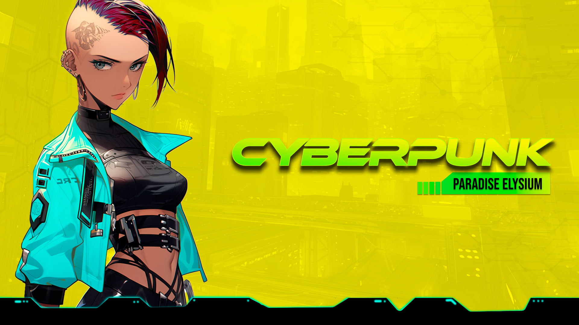 Cyberpunk Paradise Elysium: The Visual Novel 1