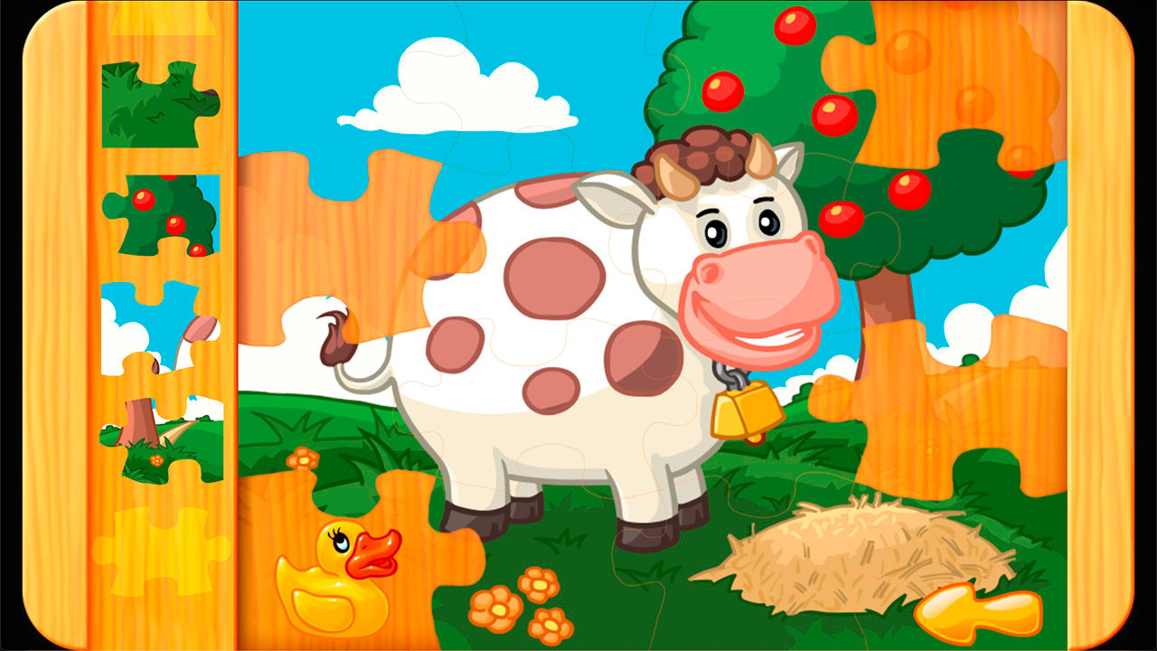 Animal Farm Jigsaw Games for Toddlers, Babies and Kids 2