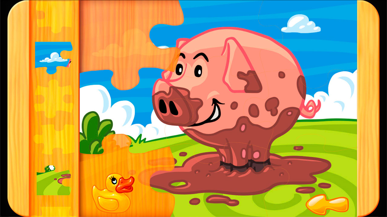 Animal Farm Jigsaw Games for Toddlers, Babies and Kids 3