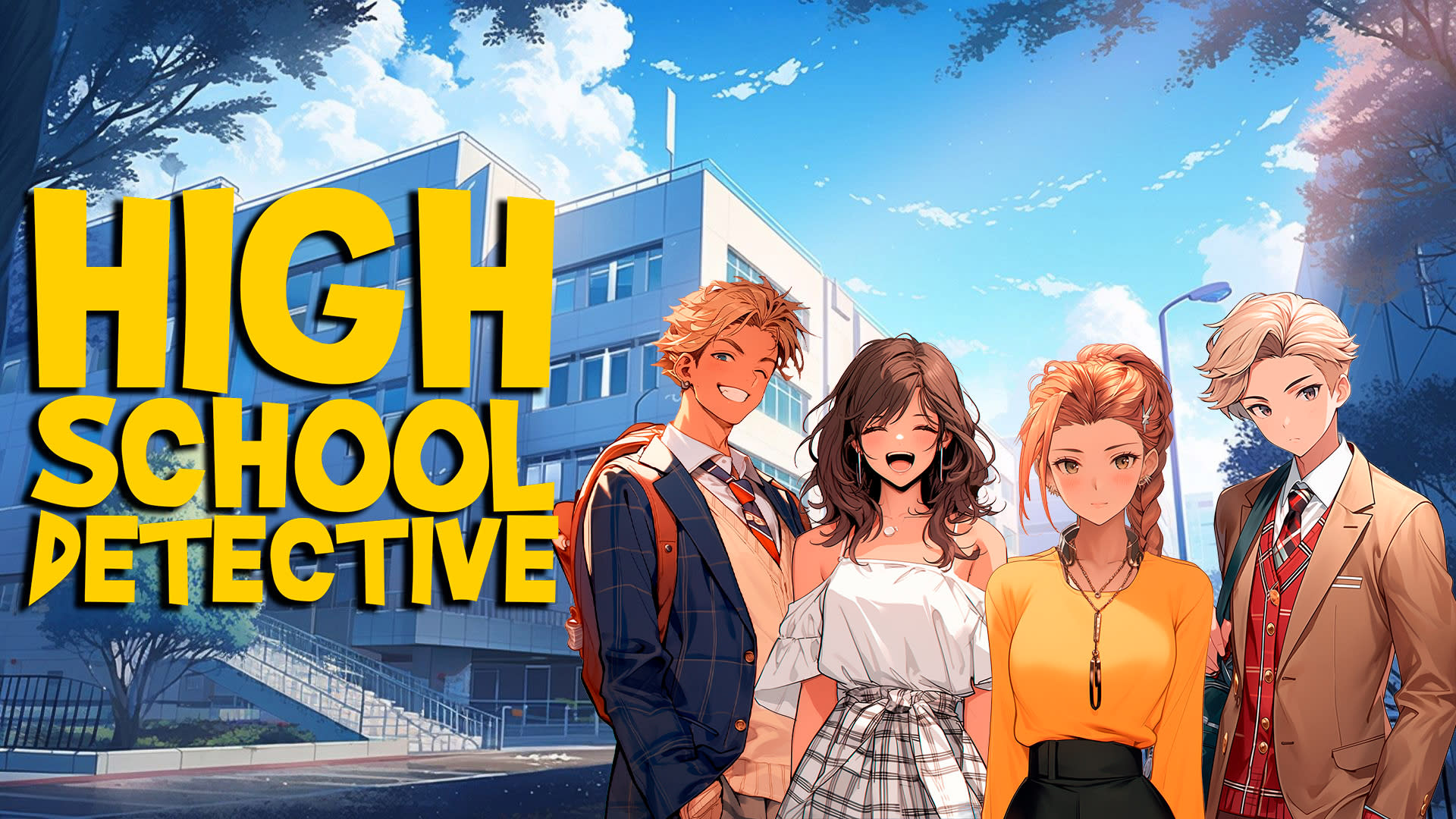 High School Detective: Romance Visual Novel 1