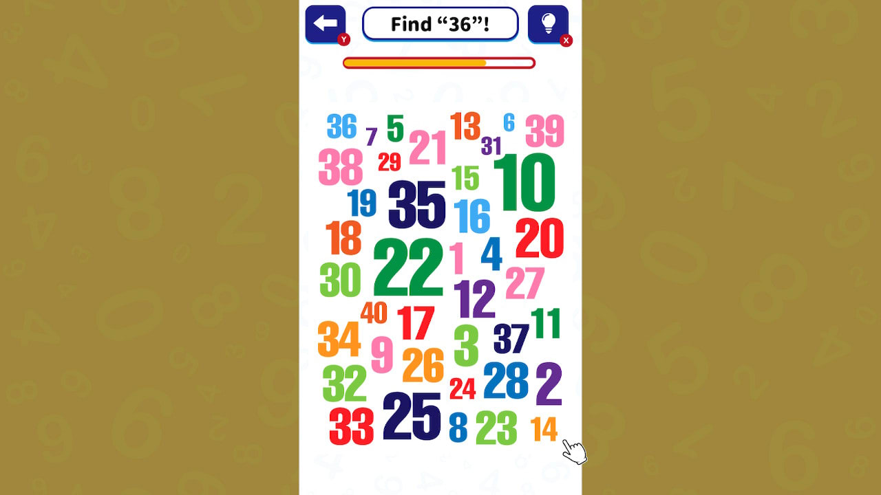 Brain Training!! Number Search 3