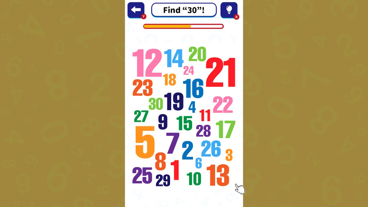 Brain Training!! Number Search 2