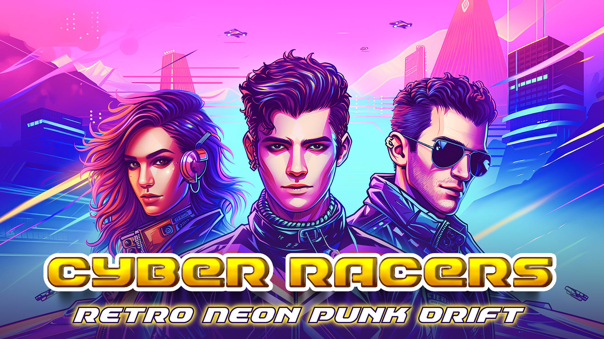 Cyber Racers: Retro Neon Punk Drift 1