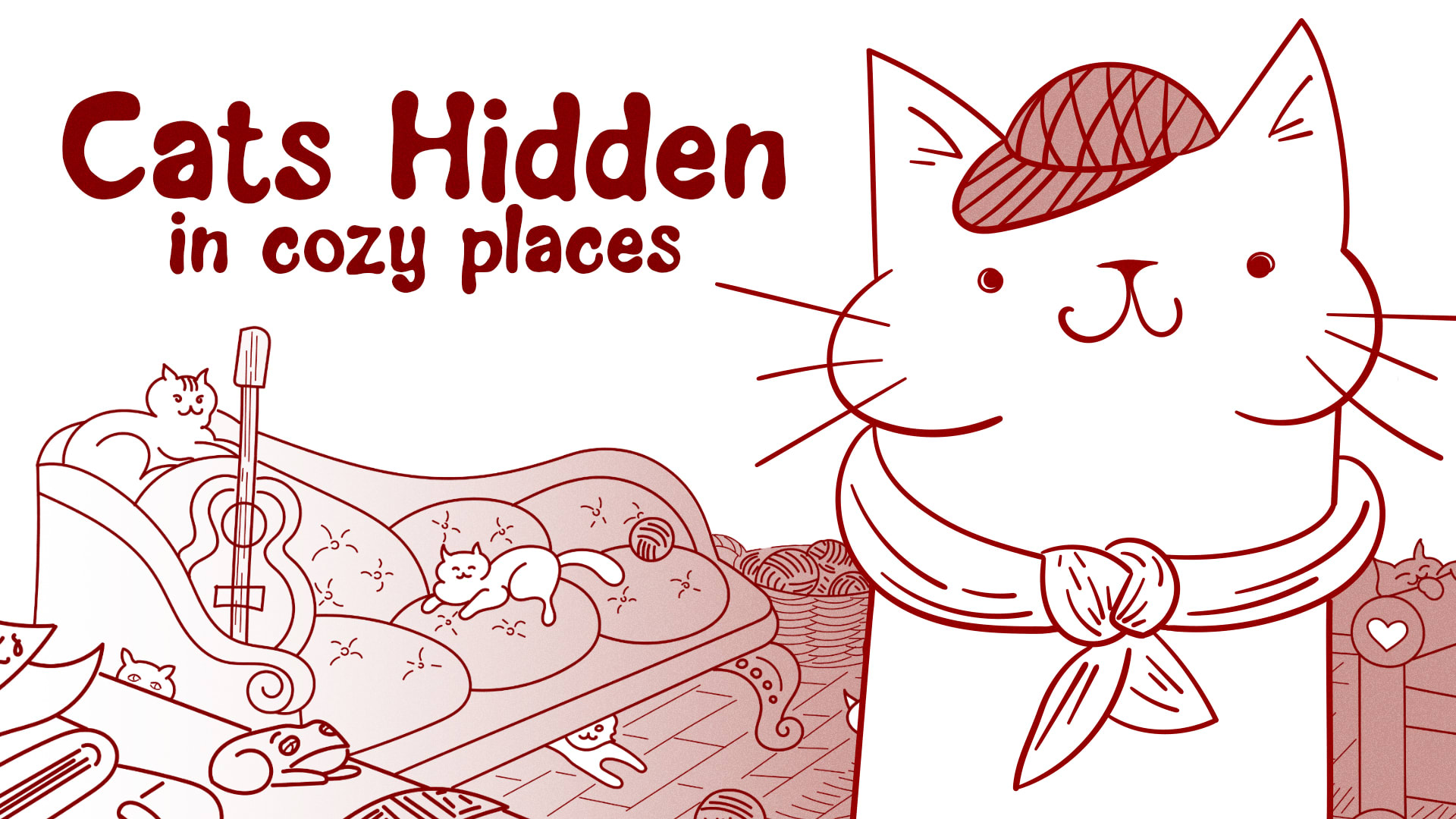 Cats Hidden in Cozy Places 1