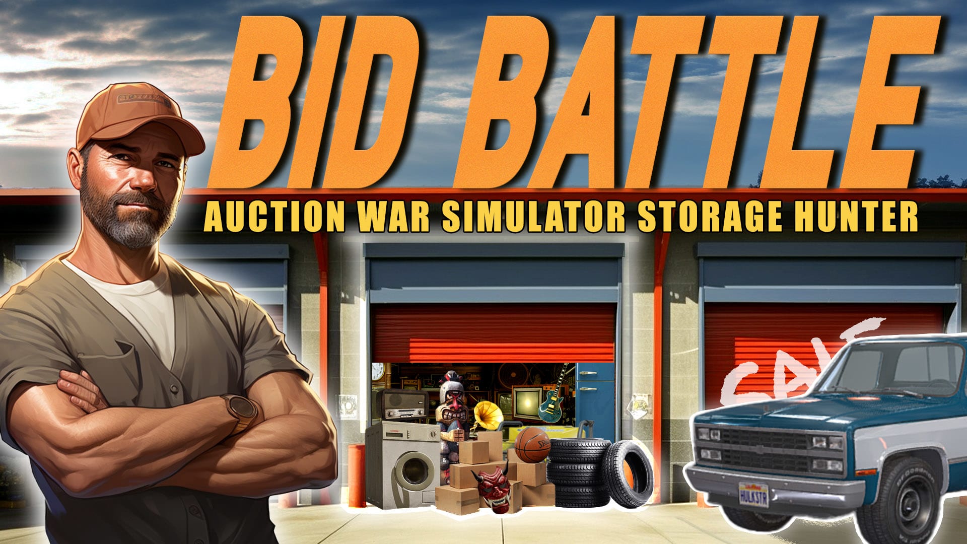 Bid Battle: Auction War Simulator Storage Hunter 1