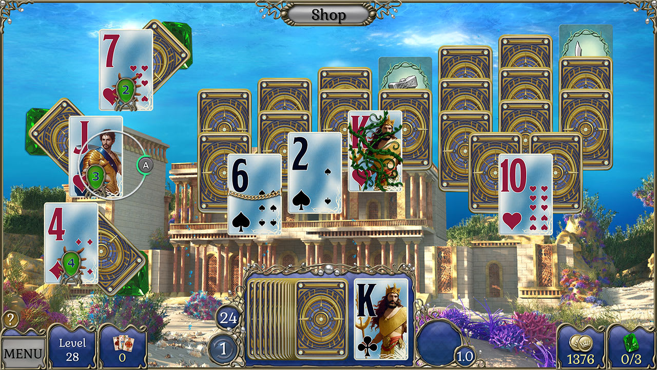 Jewel Match Atlantis Solitaire Collector's Edition 5