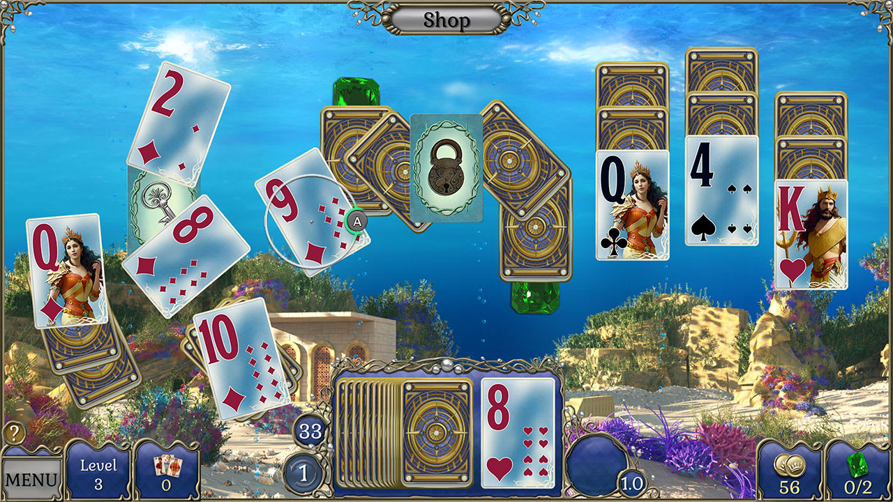 Jewel Match Atlantis Solitaire Collector's Edition 2
