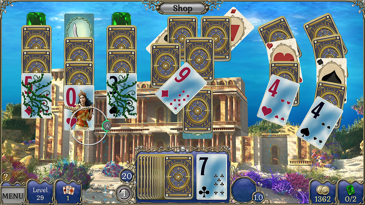 Jewel Match Atlantis Solitaire Collector's Edition 6