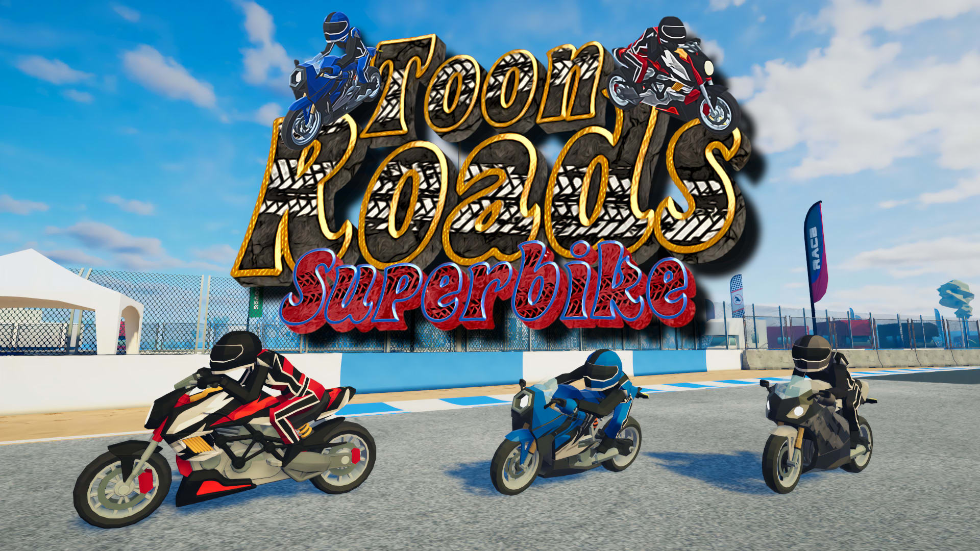 Toon Roads : Superbike 1