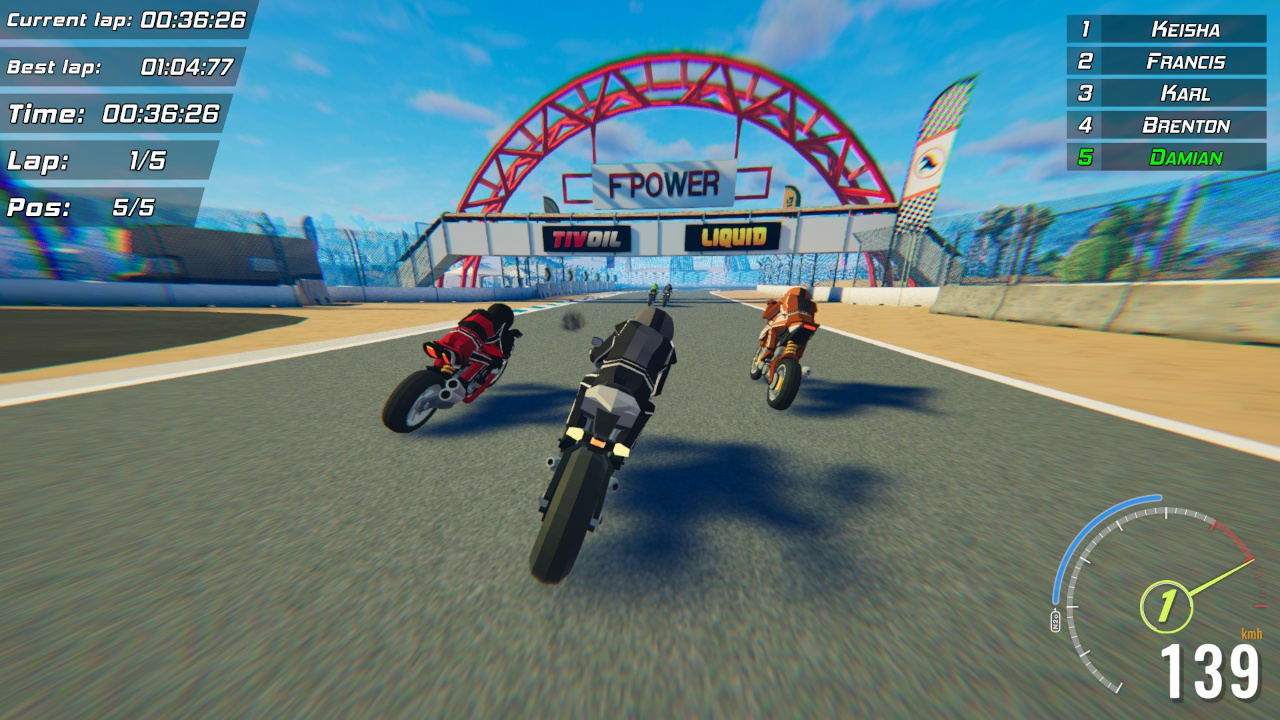 Toon Roads : Superbike 5