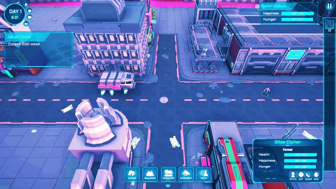 Cyberpunk City Tycoon para Nintendo Switch Site Oficial da Nintendo