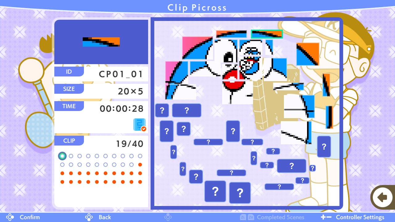 PICROSS S Doraemon & F Characters edition 8