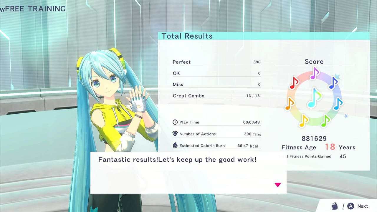 Fitness Boxing feat. HATSUNE MIKU 8