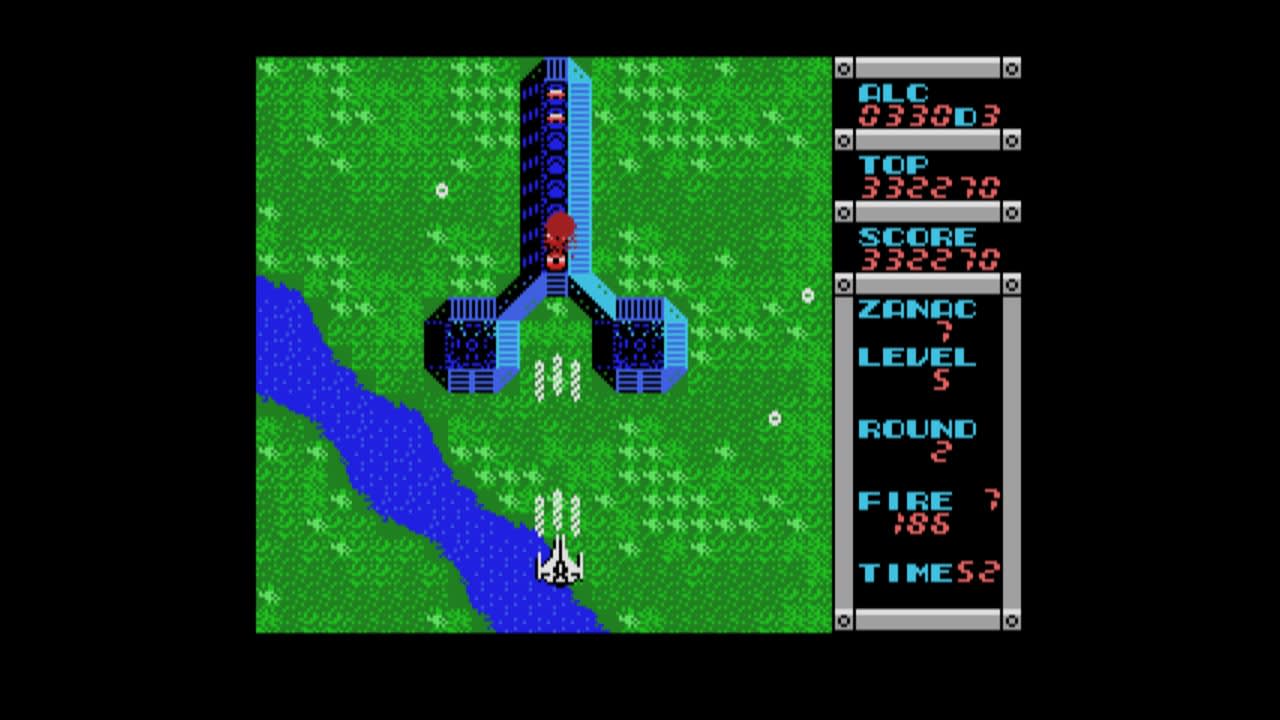 EGGCONSOLE ZANAC MSX 5