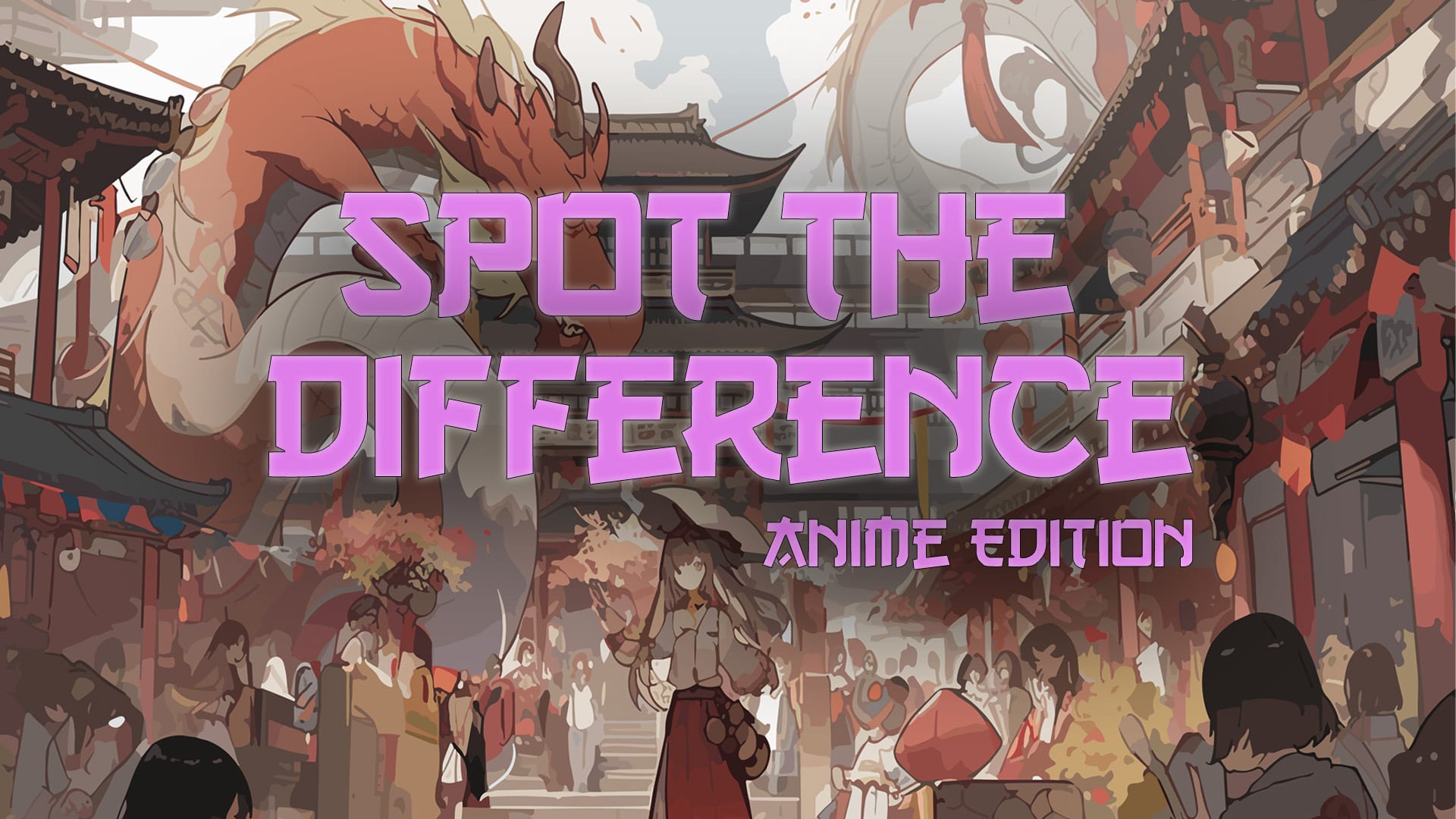 Spot The Difference Anime Edition 1